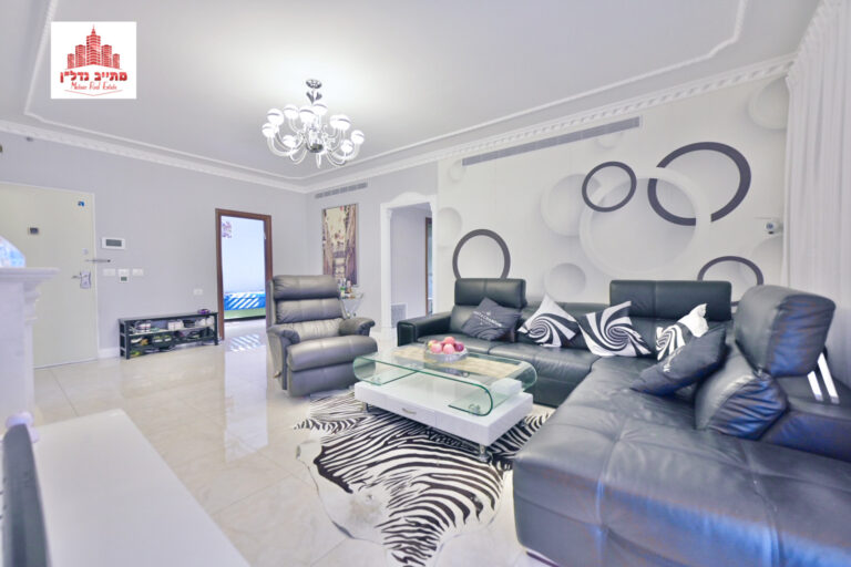 Sold: Prestigious 5-Room Mini Penthouse in Neot Ashalim