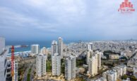 דירה בקומה 39 עם נוף פתוח ומרהיב לים ולתל אביב להשכרה במגדל Eden Tower, פארק הים — בת ים