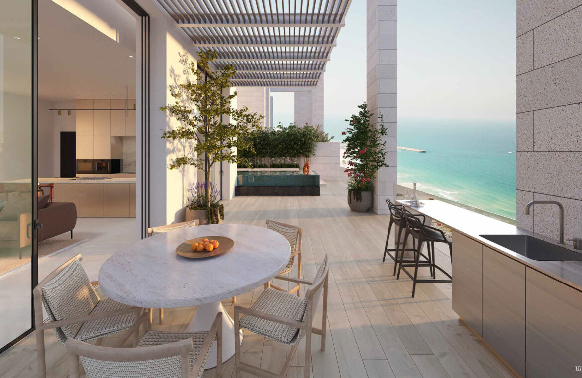 פנטהאוז 6 חדרים – בת ים, פרויקט THE FIVE