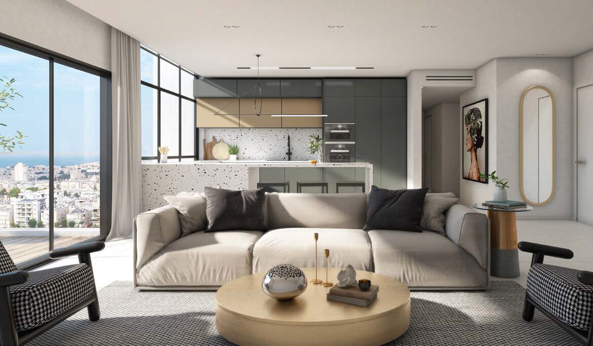 דירת 5 חדרים – בת ים, פרויקט THE FIVE