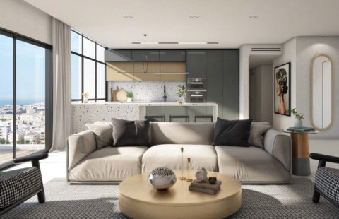 למכירה דירות מקבלן: דירת 5 חדרים – בת ים, פרויקט THE FIVE