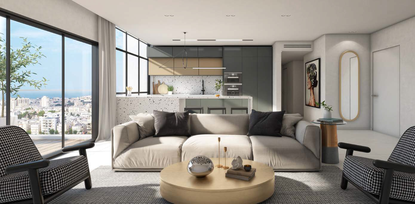 דירת 5 חדרים – בת ים, פרויקט THE FIVE